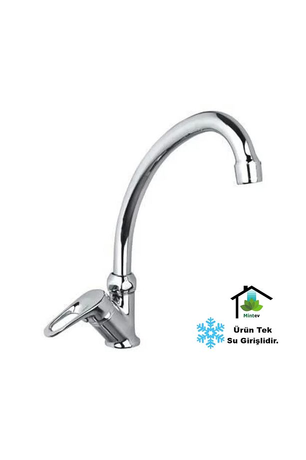 Aç Kapa Mix Mermerden Tek Su Girişli Lavabo Mutfak Bataryası - 1