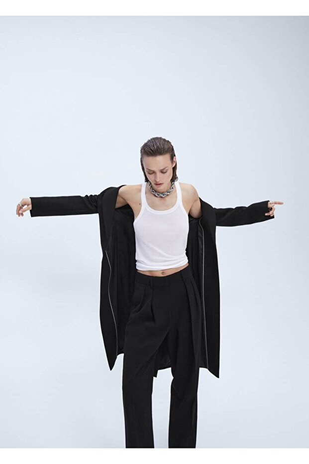 Pensli Wideleg Pantolon - 5