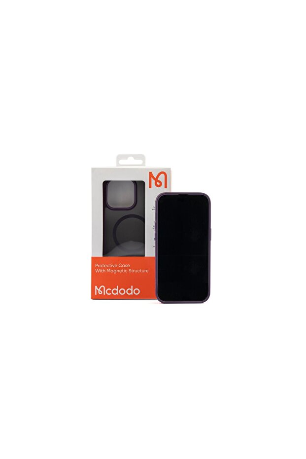 PC-5036 IPHONE 14 PRO MAGSAFE KILIF MOR - 2