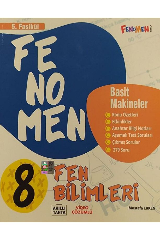 8. Sınıf Fen Bilimleri 5. Fasikül (Basit Makineler) / Kolektif / Fenomen Kitap / 9786258450682 - 1