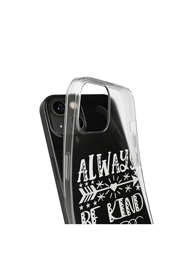 iPhone 12/12Pro Compatible Patterned Transparent Shock Absorbing Durable Case - 5