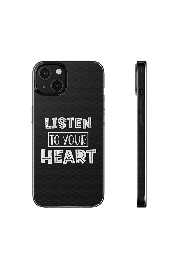 iPhone 13 Pro Max Compatible Patterned Transparent Shock Absorbing Durable Case - 1