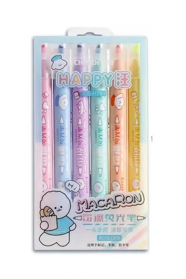 Chosch Erasable Double Ended Highlighter Set - 5