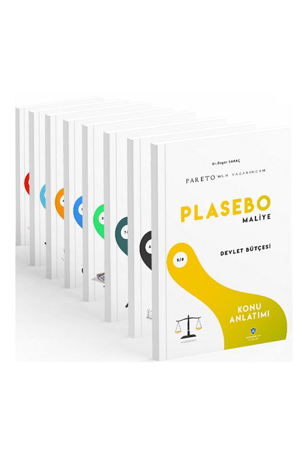 Sorubankası.net KPSS A Grubu PLASEBO Maliye Konu Anlatımlı Modüler Set 8 Kitap - Özgür Saraç Soruban - 1