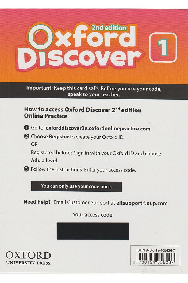 Oxford Discover 1 Student Book Workbook With Online Practice 2nd Edition - 5