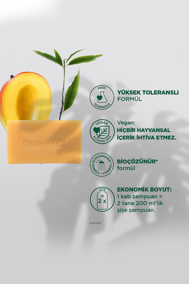 شامبو صلب مغذي بمحتوى المانجو 80 جرام - 3