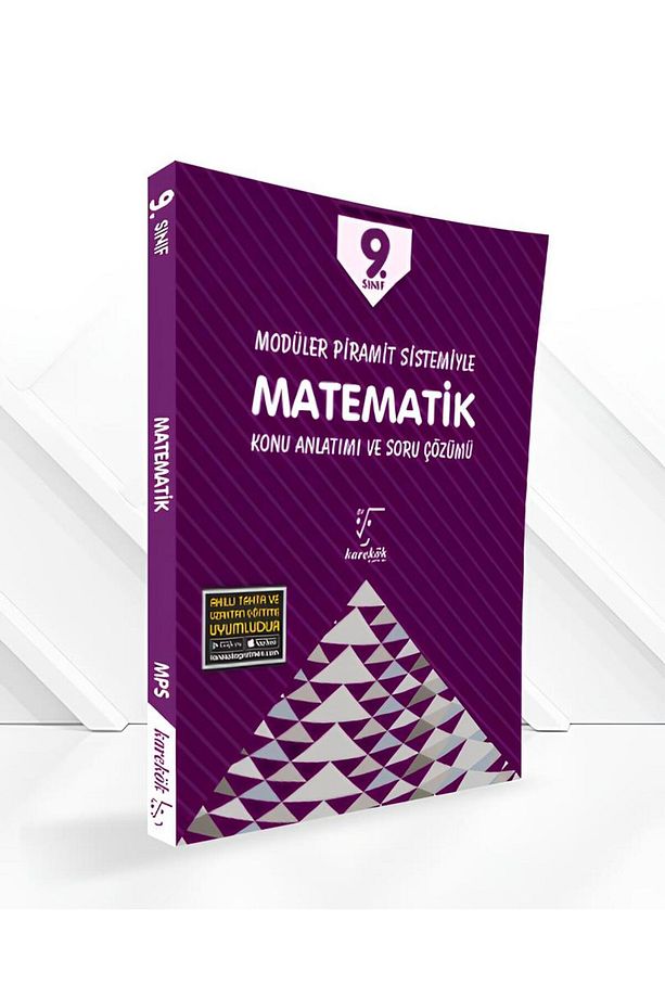 Karekök Yayınları 9.sınıf Matematik Konu Anlatımı Mps (MODÜLER PİRAMİT SİSTEMİ) Soru Bankası Seti - 2
