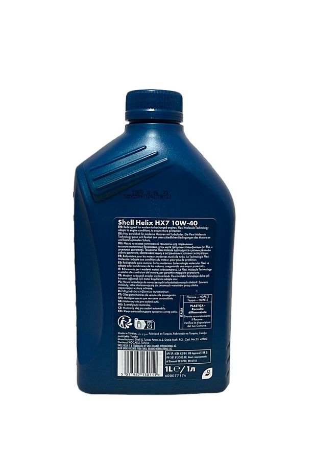 Helix Hx7 10W-40 Sentetik Motor Yağı 1 Litre - 3