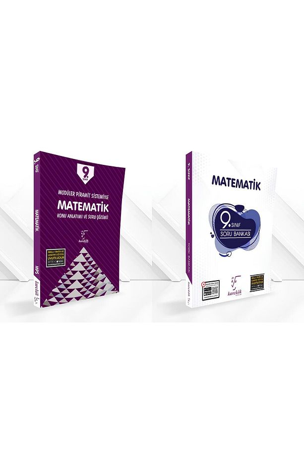Karekök Yayınları 9.sınıf Matematik Konu Anlatımı Mps (MODÜLER PİRAMİT SİSTEMİ) Soru Bankası Seti - 1