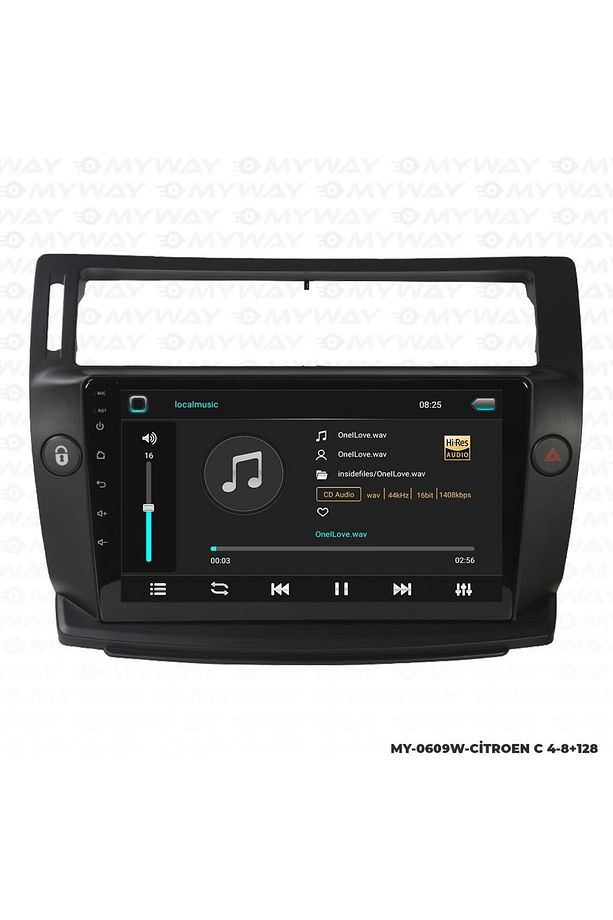 CİTROEN C4 ANDROİD 12 MULTİMEDYA CARPLAY 4GB RAM+64GB HDD NAVİGASYON EKRAN - 2