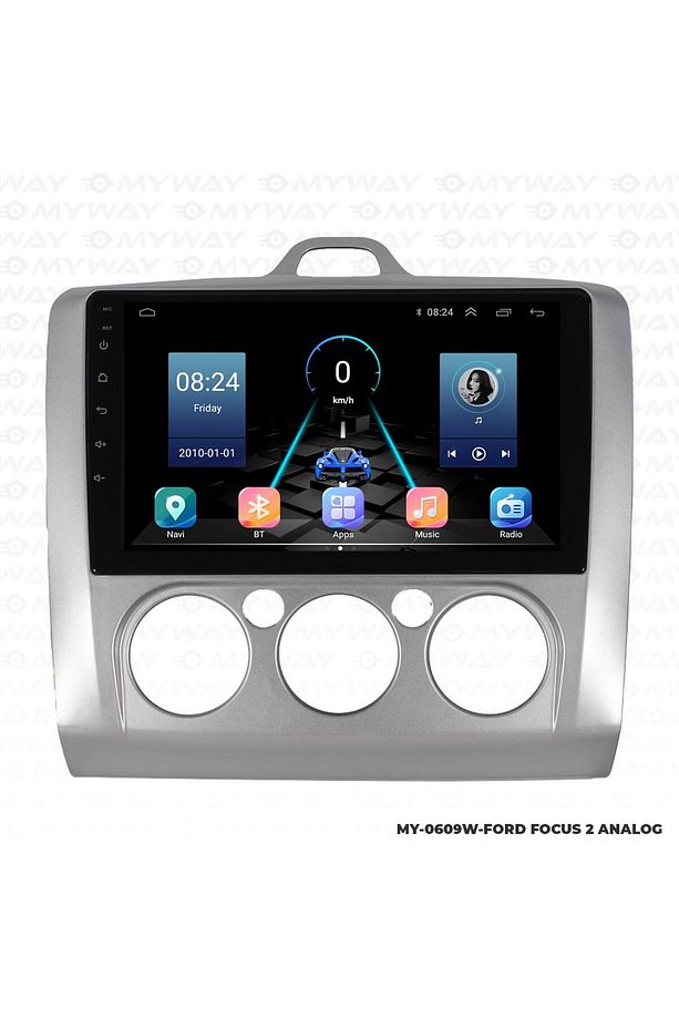 FORD FOCUS 2 ANDROİD 12 MULTİMEDYA CARPLAY 4GB RAM+64GB HDD NAVİGASYON EKRAN - 8