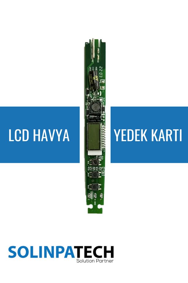 Digital Lcd Ekranlı Havya Lehim Kalemi Ile Uyumlu Havya Kartı - 1
