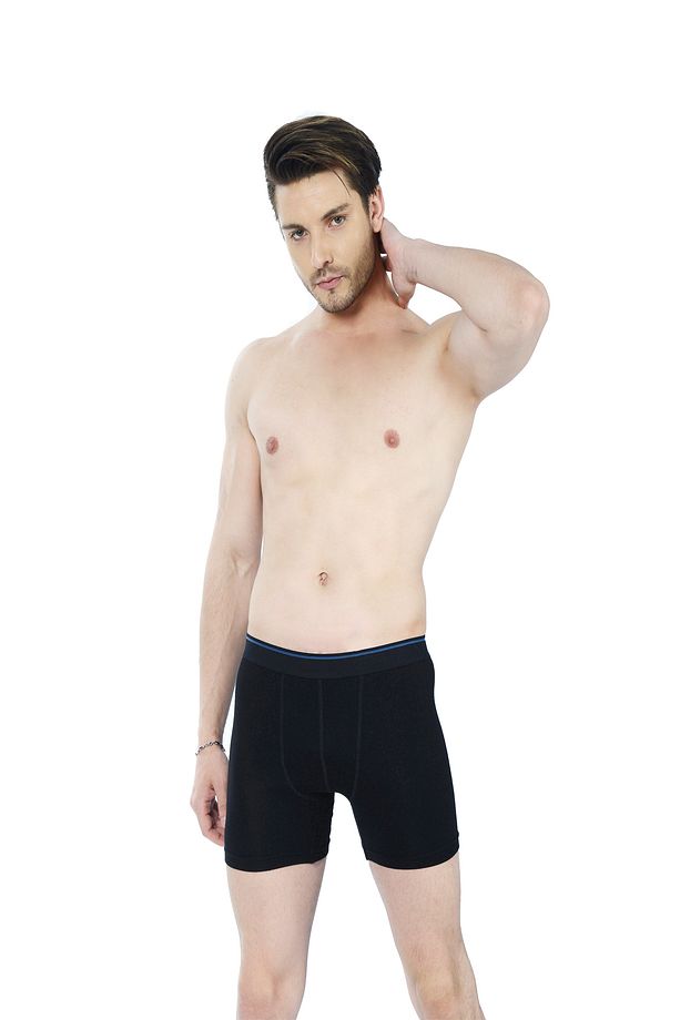Bamboo Boxer 3 Adet Siyah - 2