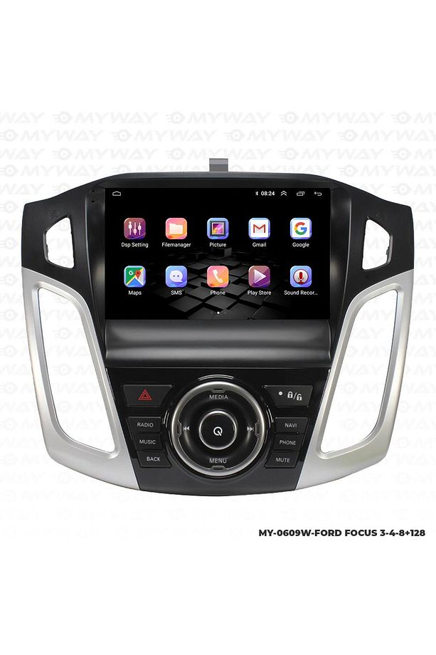 FORD FOCUS 3 ANDROİD 12 MULTİMEDYA CARPLAY 4GB RAM+64GB HDD NAVİGASYON EKRAN - 6