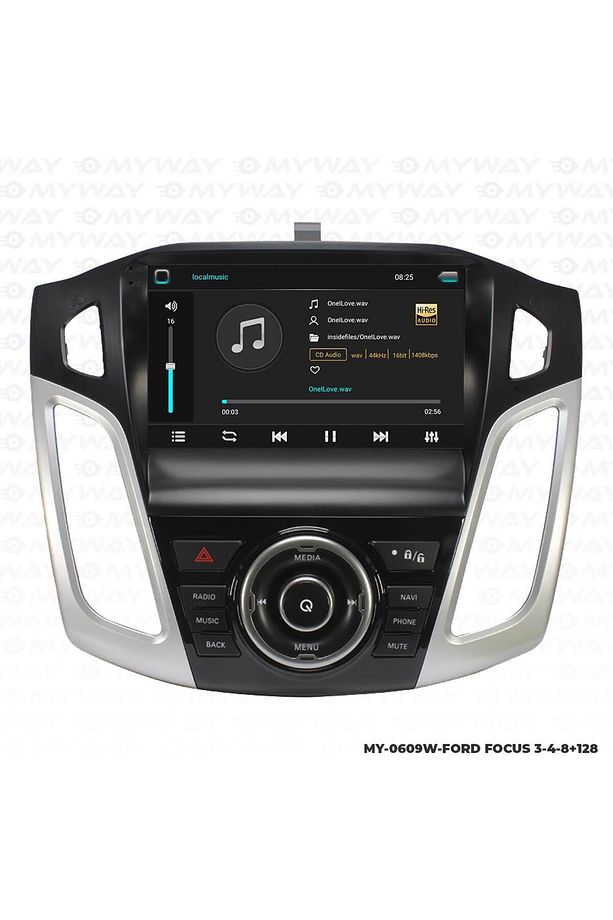 FORD FOCUS 3 ANDROİD 12 MULTİMEDYA CARPLAY 4GB RAM+64GB HDD NAVİGASYON EKRAN - 2