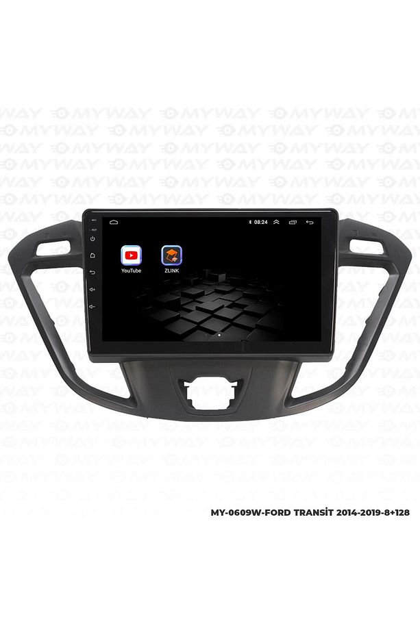 FORD TRANSİT CUSTOM ANDROİD 12 MULTİMEDYA CARPLAY 4GB RAM+64GB HDD NAVİGASYON EKRAN - 5