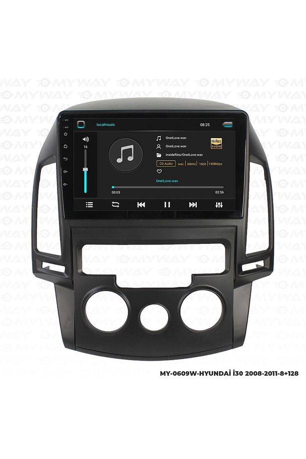 AUDİ A3 ANDROİD 12 MULTİMEDYA CARPLAY 4GB RAM+64GB HDD 2008-2011 NAVİGASYON EKRAN - 2