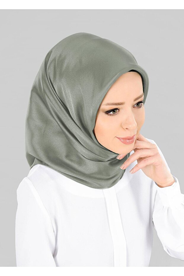 وشاح كريستالي بلون أخضر أخضر للنساء