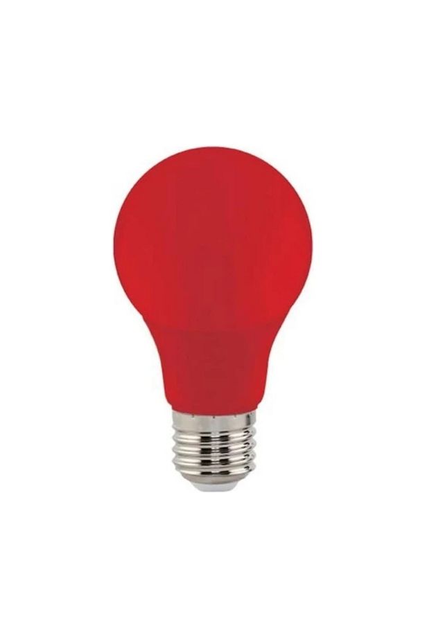 3 Adet 5 Watt Sarı, Mavi ve Kırmızı Renkli E27 Duylu Gece Lambası Ampulü, Ağaç Feneri Ampulü - 6