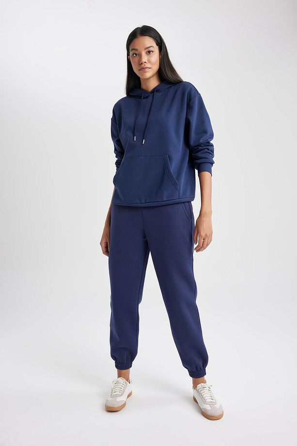 Beli Bağcıklı Jogger Eşofman Alt - 4