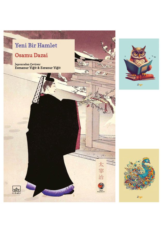 Yeni Bir Hamlet - Osamu Dazai - İthaki Yayınları - 9786258327557 - Notebook Set