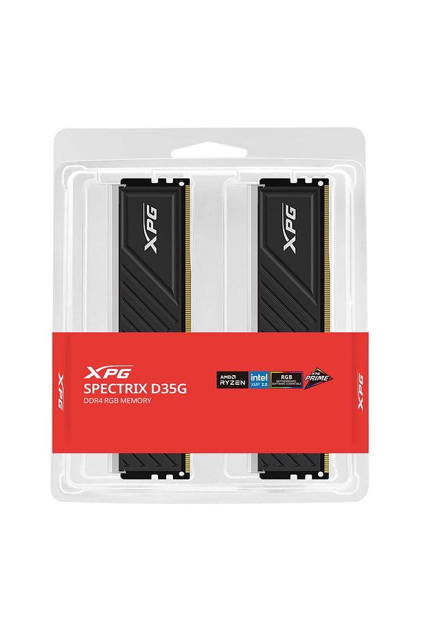 Spectrix D35 32GB (16X2) RGB DDR4 3600Mhz CL18 1.35V AX4U360016G18I-DTBKD35G Dual Kit Ram - 2
