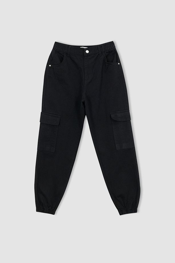 Coool Kargo Jogger Normal Bel Gabardin %100 Pamuk Pantolon W8036az23sp - 8