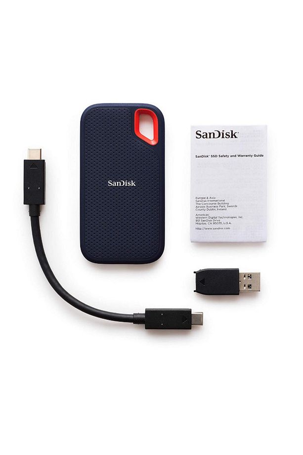 Extreme 250 GB 1050MB/sn V2 Taşınabilir SSD SDSSDE60-250G-G25 Siyah - 4
