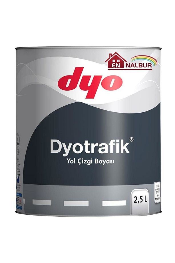 Trafik Yol Çizgi Boyası 2,5 Litre Sarı - 1