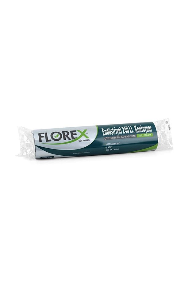 Endüstriyel 240 Lt Konteyner Çöp Poşeti 500 Gr (20 Rulo / 100 Adet) - 1