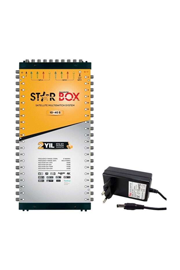 Santral Multıswıtch Gold 10/40 Sonlu - 1