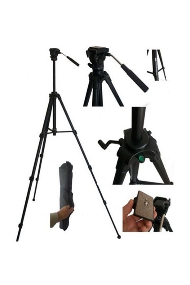 701 Pro Plus Profesyonel Video Tripod - 2
