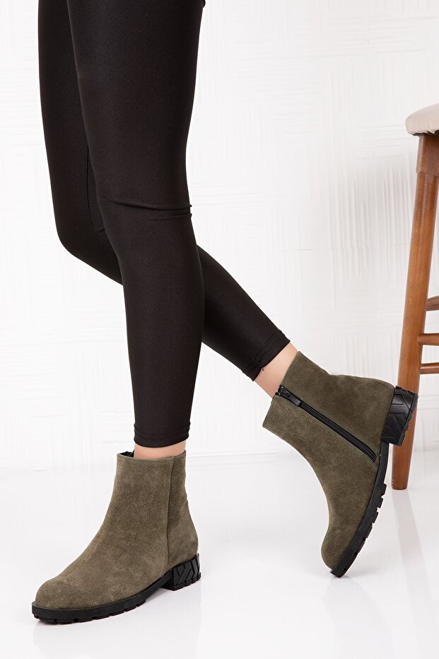 Ayakkabı Deri  Kadın Bot - 1