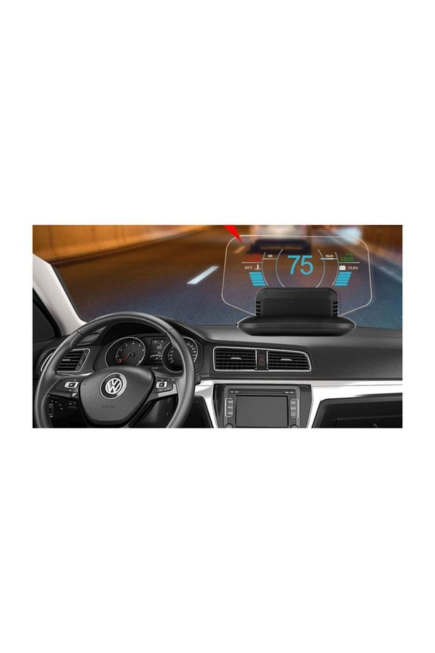 C1 Hud Obd2 Gps 48 Fonksiyonlu Veri Ekranı Head Up Display - 12