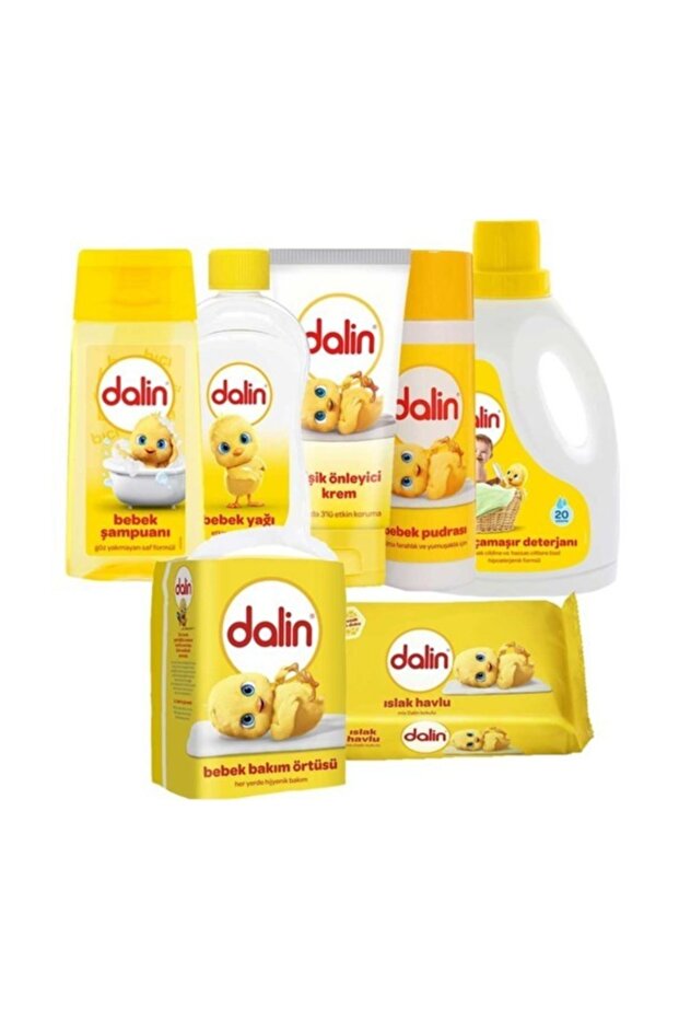 Bebek Bakım Seti 7 Parça - 1