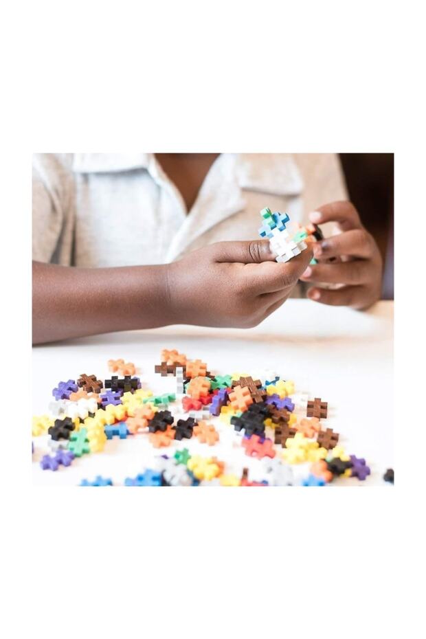 Plus-plus Basic Mix 240 Parça Yapı Oyuncak Figürler 4185 Denmark - 2