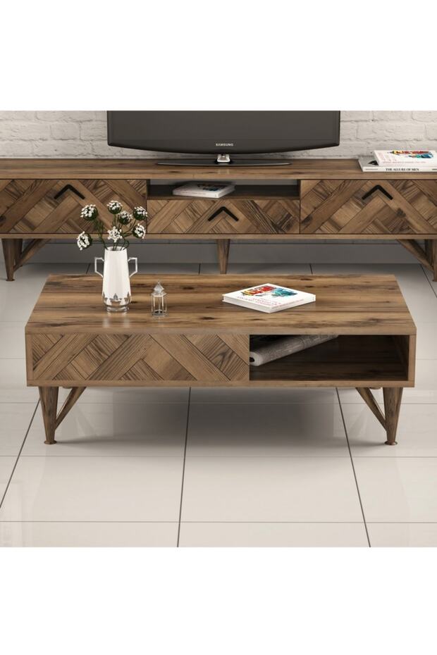 Londra Orta Sehpa - Ceviz / Ceviz - 2