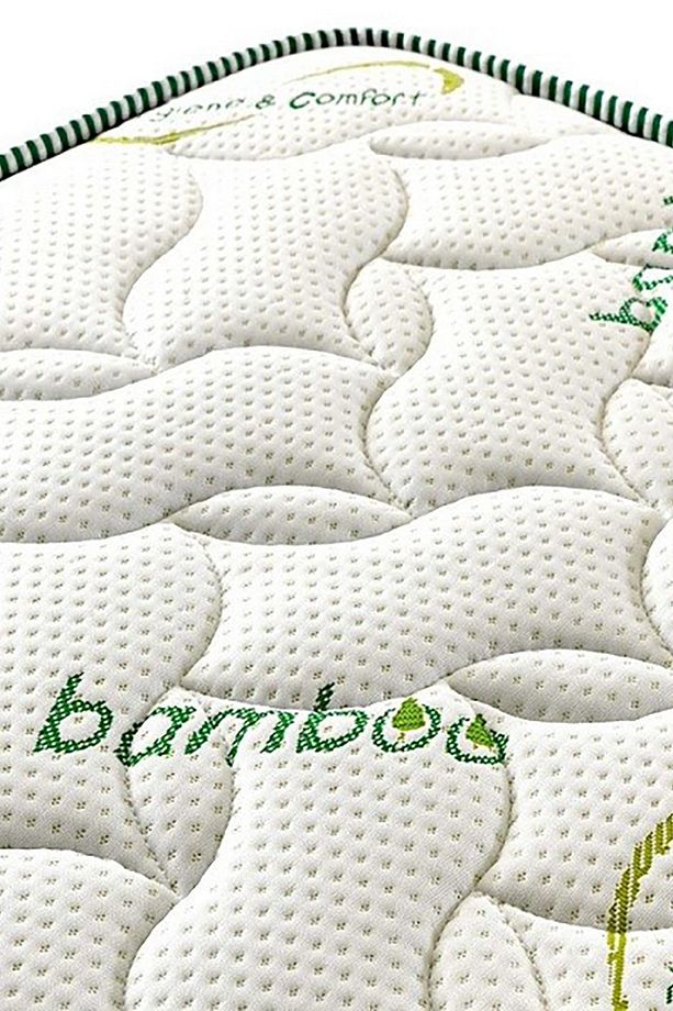 Bamboo Ortopedik Yaylı Yatak Tek Kişilik Yatak Çocuk Yatakları - 3