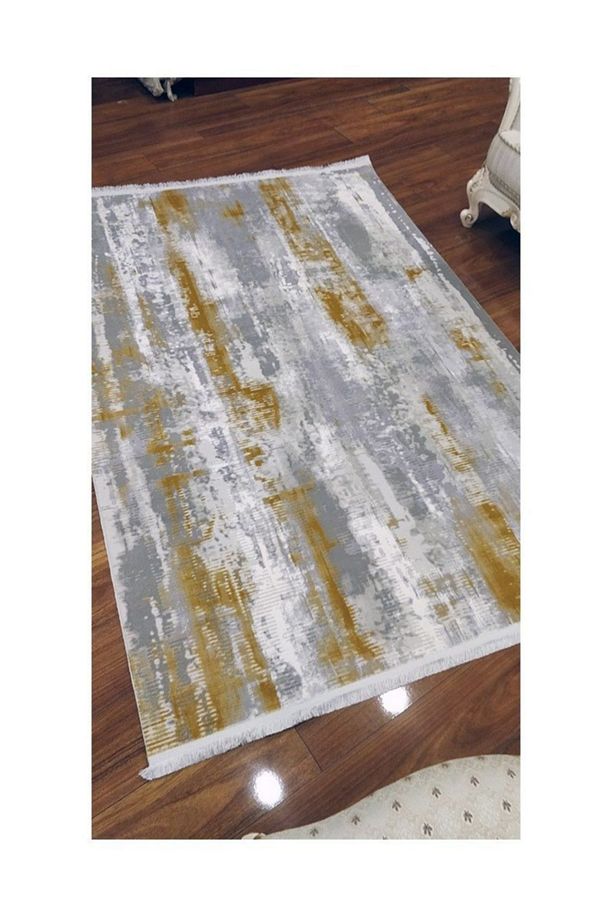 Emirgan T006c Gri/açık Sarı 120x180 2,16 M2 - 2