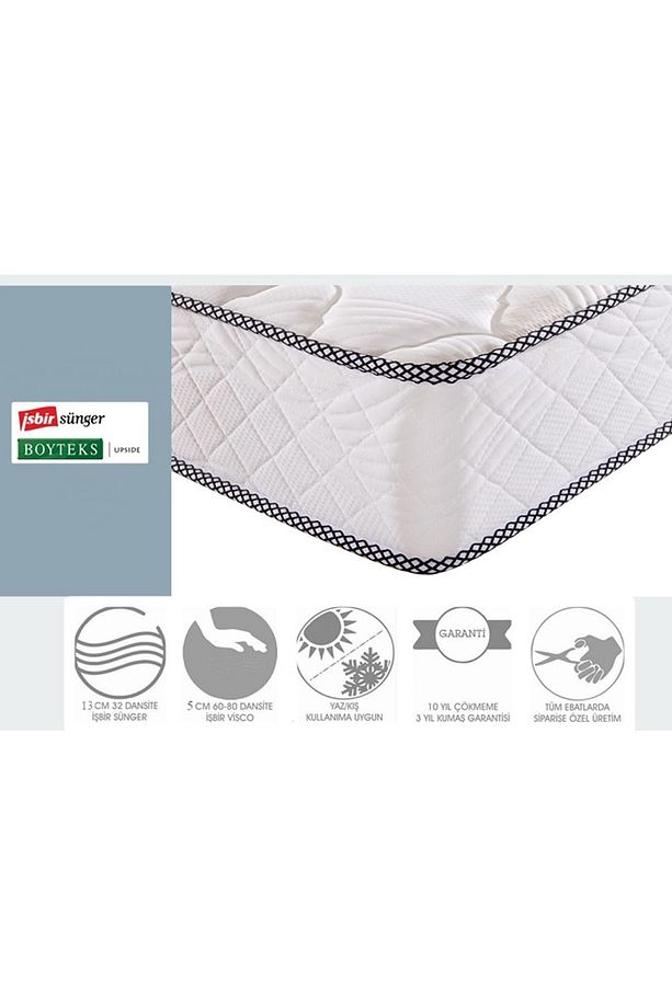 80x180 Balanced Cotton Ortopedik Visco Yatak - 2