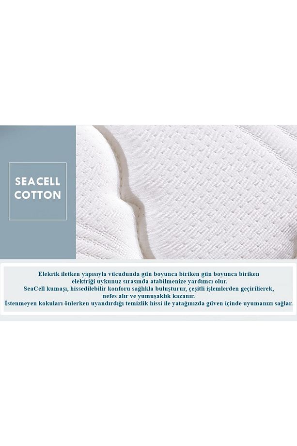 80x180 Balanced Cotton Ortopedik Visco Yatak - 3