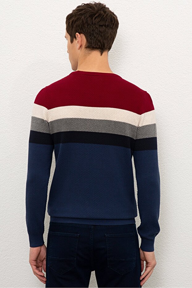 Blauer Herrenpullover - 3