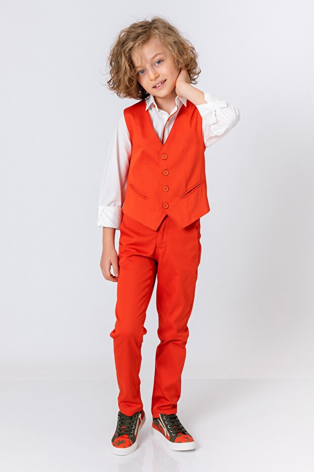 Dečak Naranča Prsluk - 2