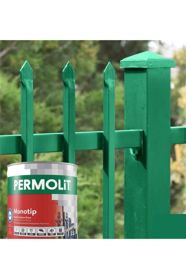 Monotip Renkli Antipas Boya Yeşil 2,5 L - 1