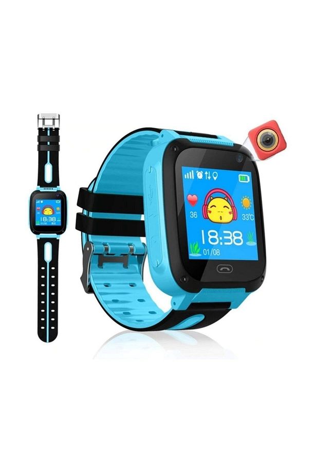 Akıllı Saat - Çocuk Takip Saati - Gps - Sim Kartlı Arama- Kameralı - 5