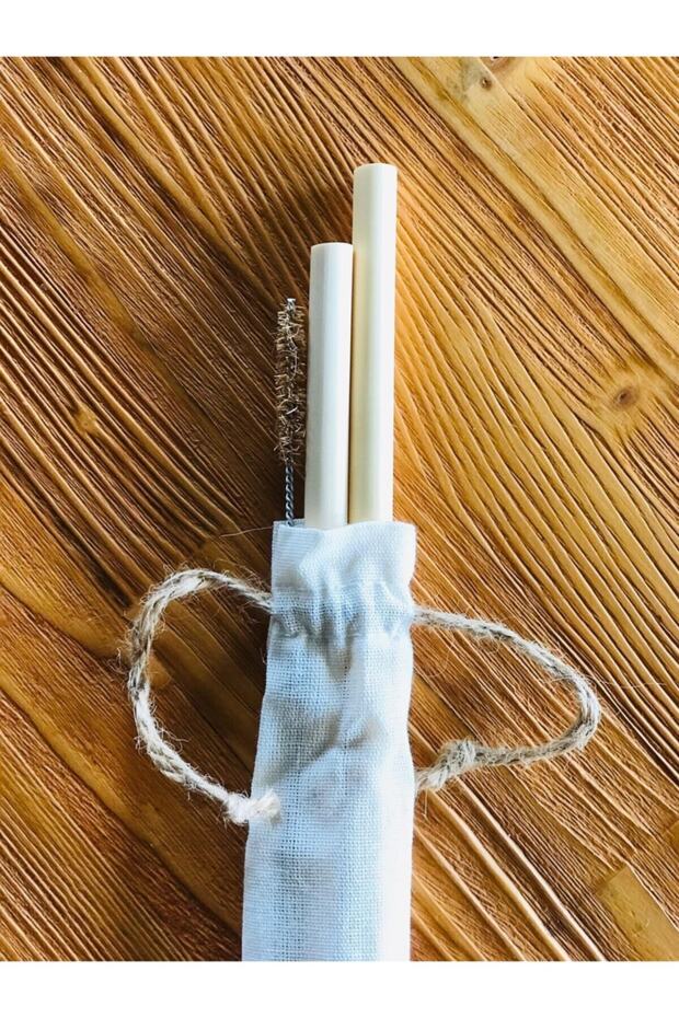 Bambu Pipet Seti 2'li - 3