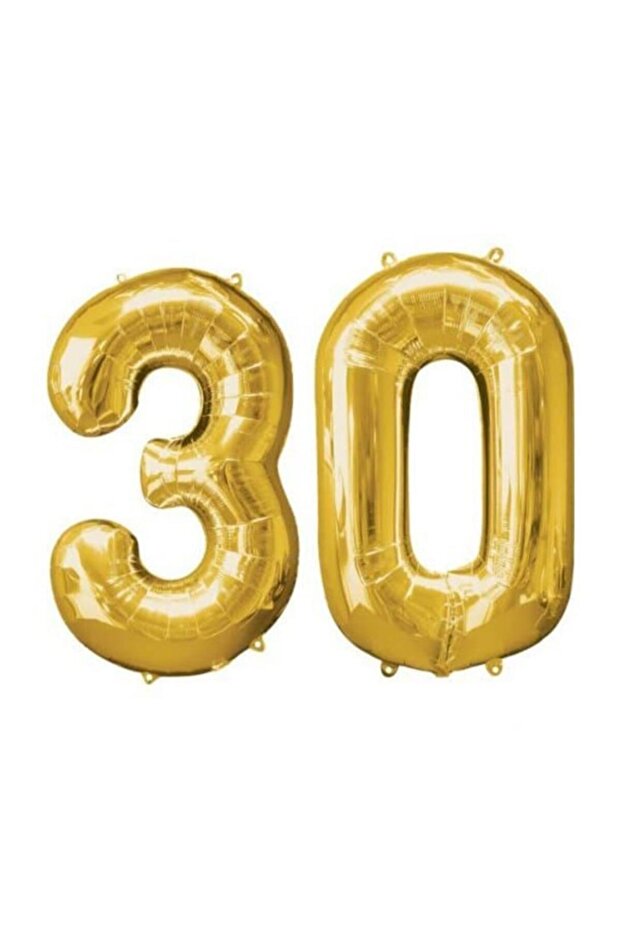 30 Years Old Gold Foil Balloon (76 Cm)