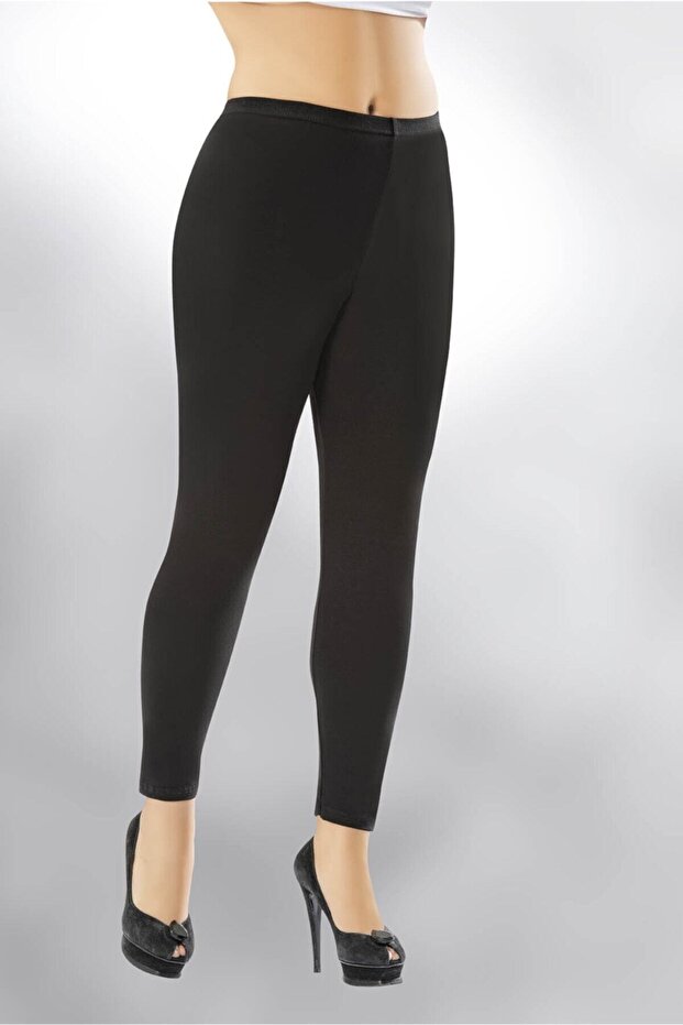 Kota Women's Black Long Tights 4000
