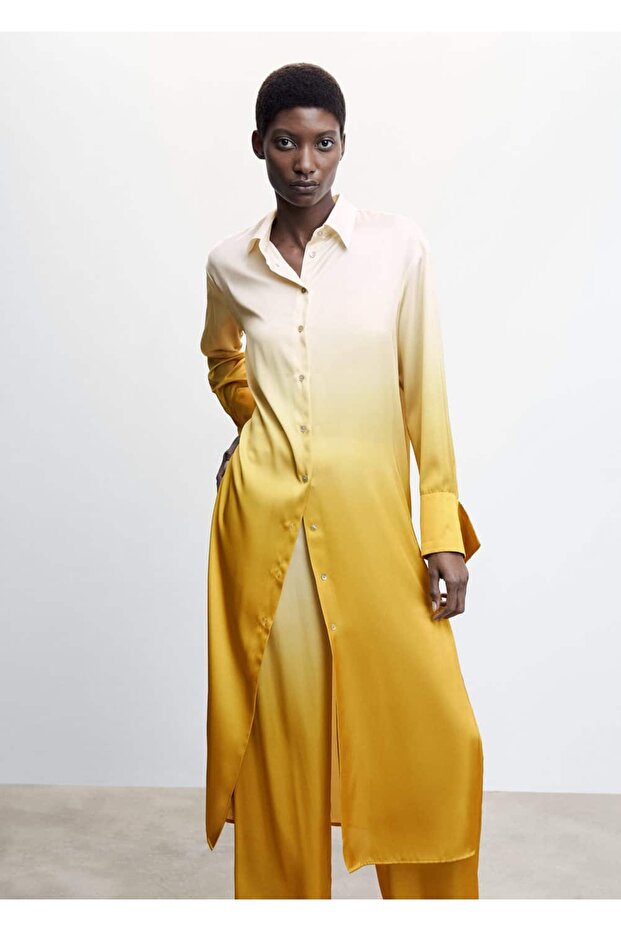 Degrade Saten Pantolon - 5