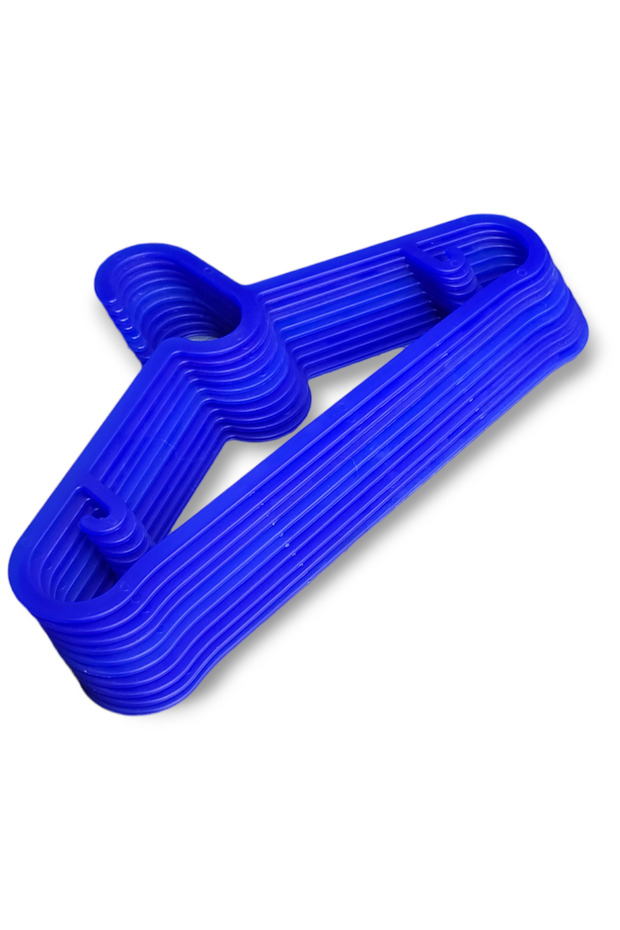 شماعات ملابس بلاستيك 10 قطع - 2